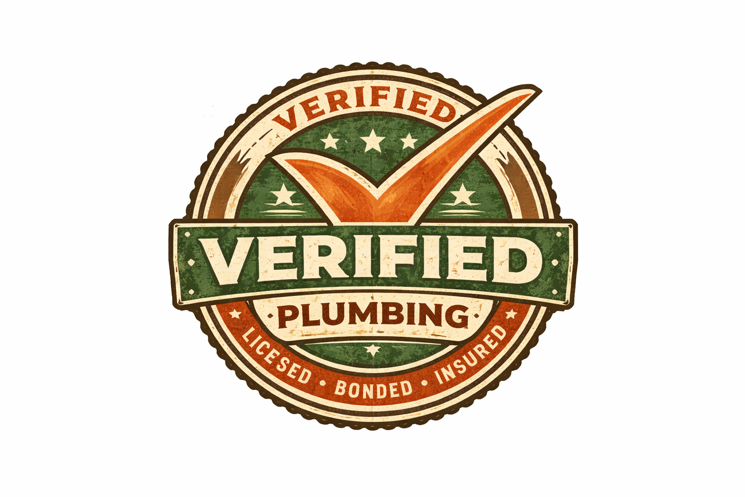 Verified Plumbing Logo